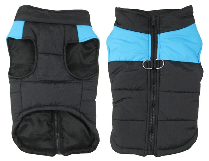 Зимнее Стеганое пальто Лидер продаж 4 цвета одежда для собак XS 4XL больших жилет