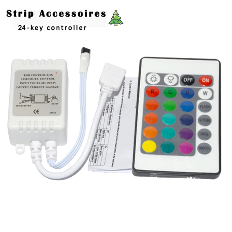 ИК-пульт дистанционного управления для светодиодной ленты RGB SMD 3528 5050 5630 3014 | Лампы