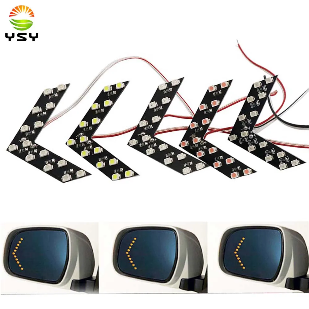 YSY для выведения токсинов 40 шт стрелка Панель 14 SMD светодиодный автомобиля