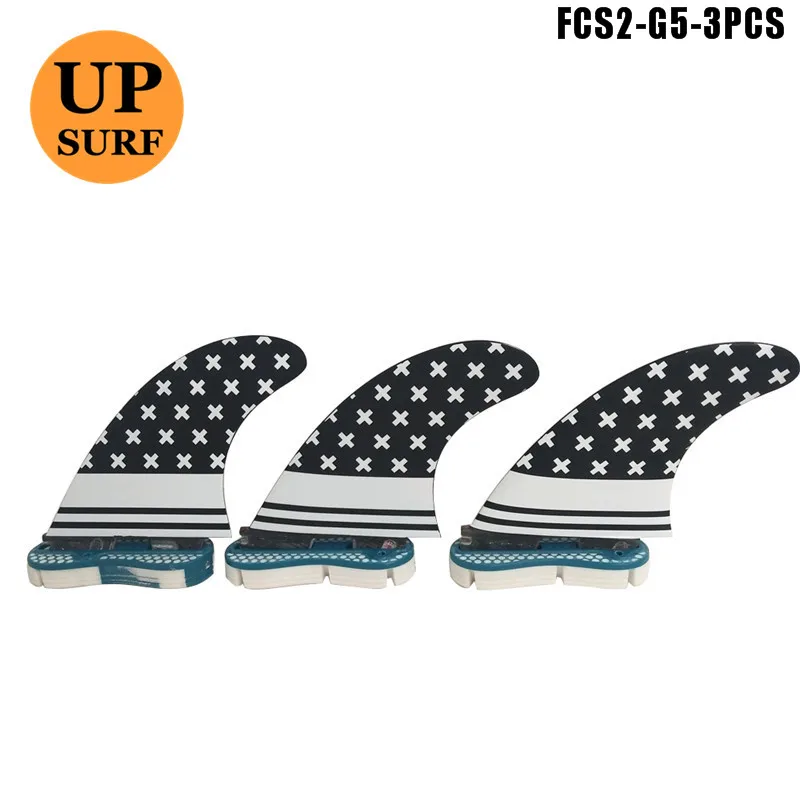 Surf Fins FCS2 G5 Surfboard Honeycomb Tri fin set fcs Fibreglass lovely star | Спорт и развлечения