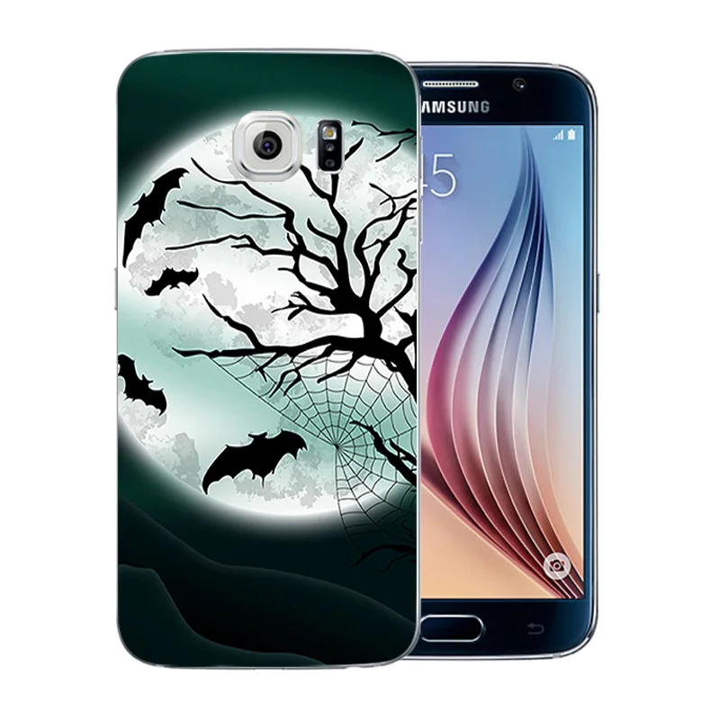 5 1-дюймовый чехол для телефона Samsung Galaxy S6 мягкий силиконовый из ТПУ с рисунком