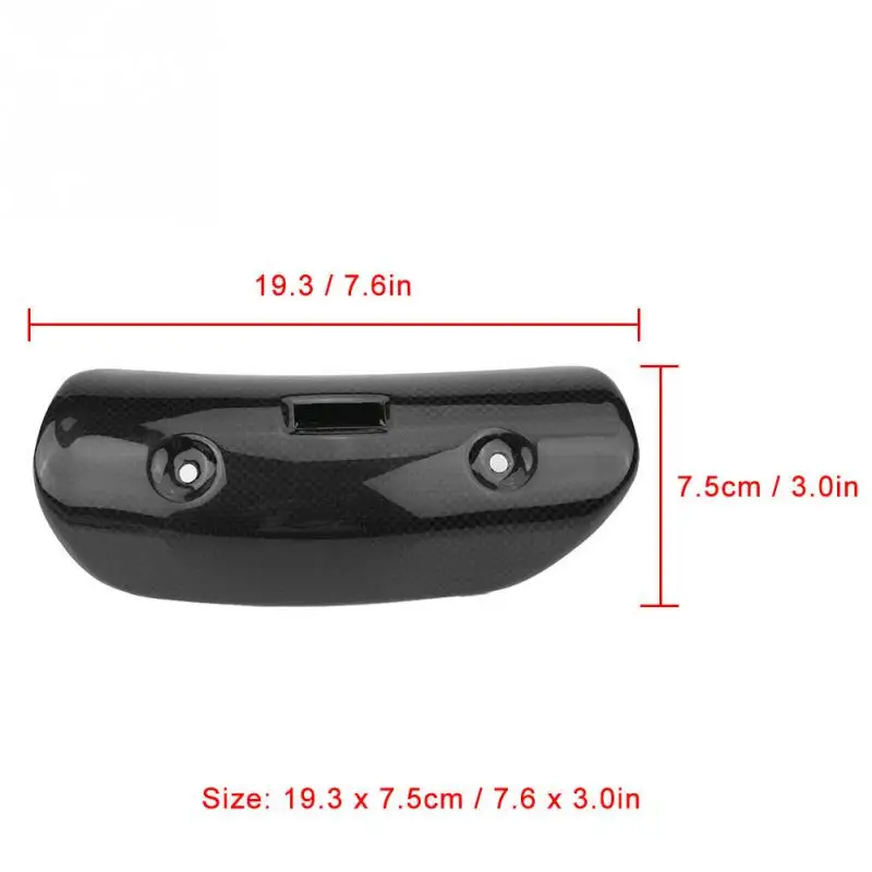 Motorcycle Exhaust Middle Pipe Heat Shield Link Tube Protector Cover Heel Guard Stainless Steel Anti-Scalding Shell |