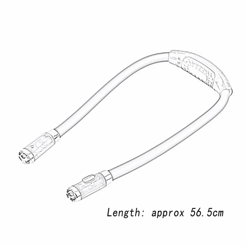 IVYSHION мини лампа для чтения гибкая Handsfree Led Шея объятие свет книга Новинка ночник