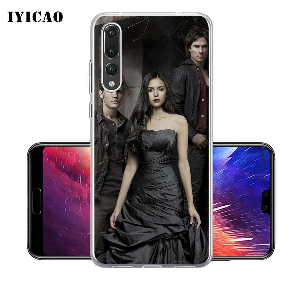 IYICAO Дневники вампира Сезон 8 Мягкий силиконовый чехол для телефона Huawei P30 P20 Pro P10 P9