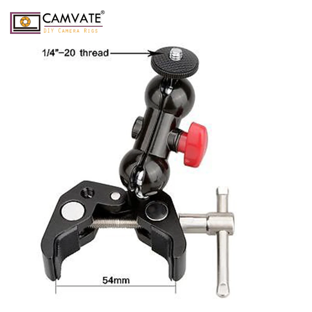 CAMVATE Super Clamp плоскогубцы с поворотной на 360 градусов мини шаровой головкой для DJI