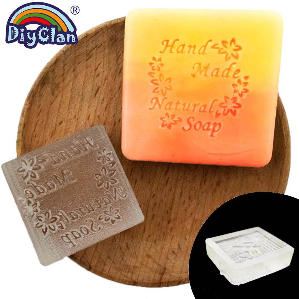 Ручная работа цветочное мыло штамп прессформа новинка прозрачный сделай сам