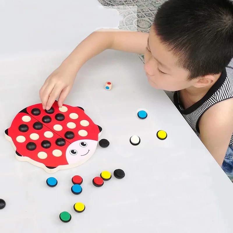 Деревянные шахматные пазлы с эффектом памяти настольная игра цветные гадости