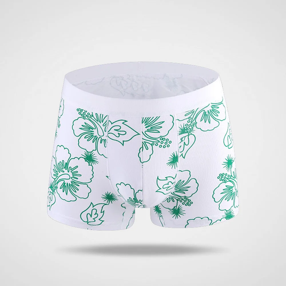 New Cartoon Printed Boxers Mens Underwear Boxer Modal Homme Boxershorts Men Sexy Male Underpants Size M-XXL | Мужская одежда