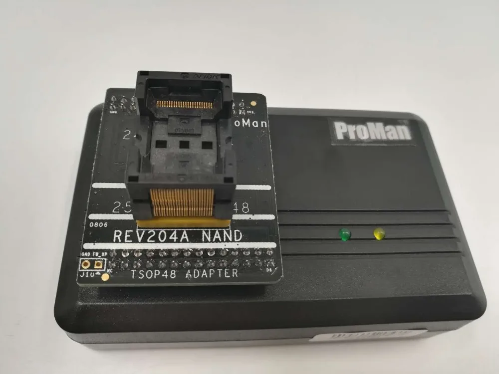 Новый Proman программист NAND флэш-чип для NOR TSOP48 TSOP56 BGA63 BGA64 BGA107 BGA130 программа с