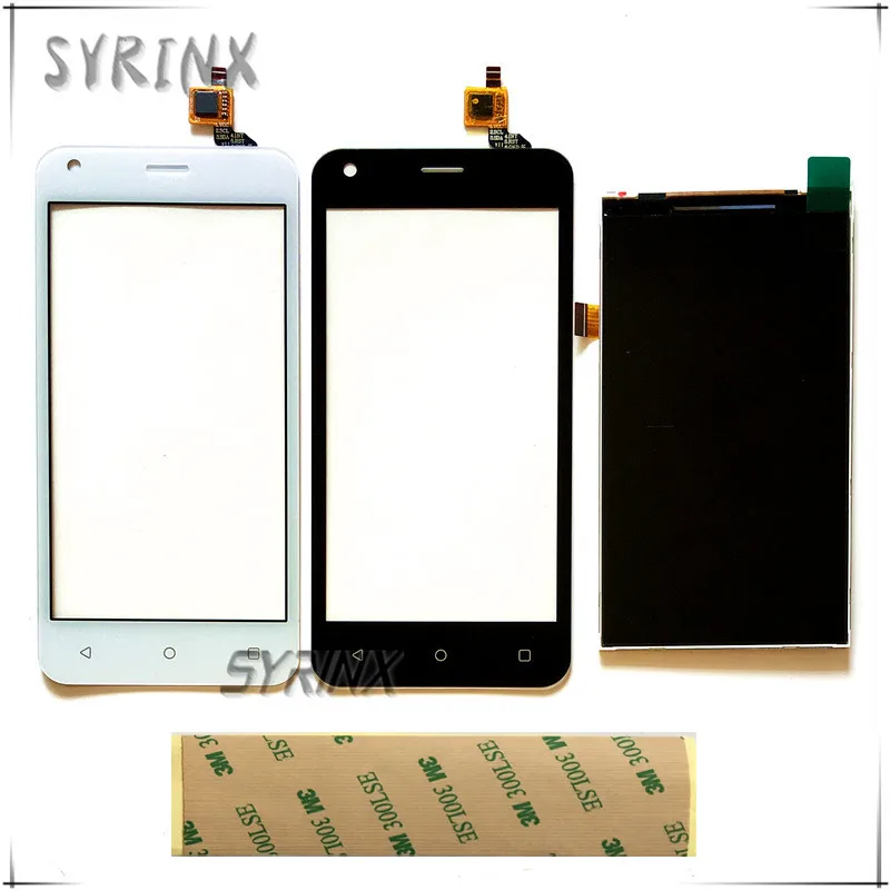 Сенсорная панель Syrinx с лентой Мобильный телефон LCD s для Fly FS454 nimbus 8 FS 454 сенсорный