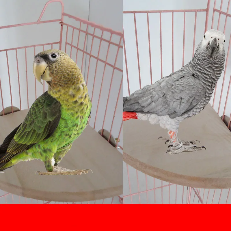1 шт. деревянная подставка для хомяка платформа домашних животных попугая