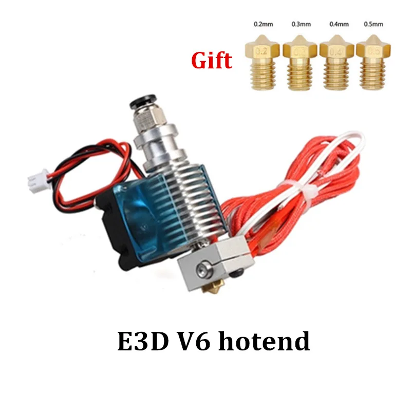 Запчасти для 3D принтера E3D V5 V6 Hotend J head экструдер охлаждающий вентилятор кронштейн