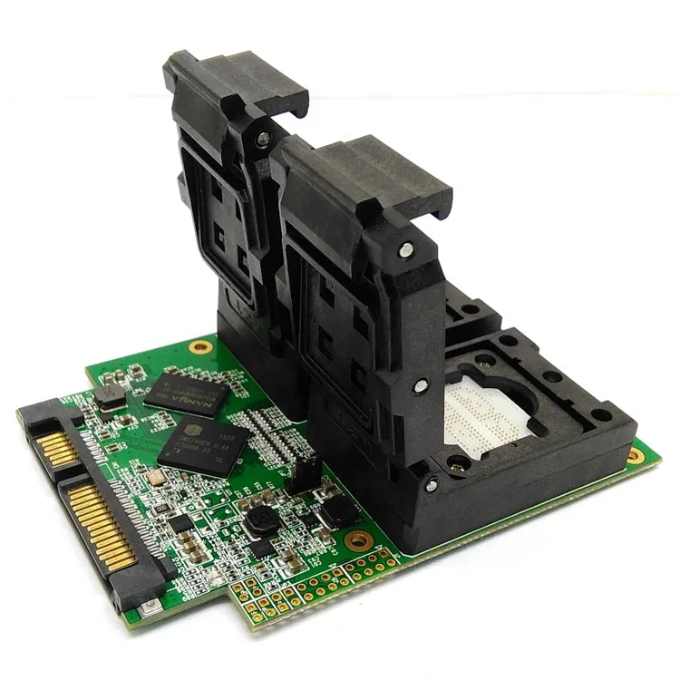 BGA272 испытательное приспособление SSD флэш тест решение SM2246EN два в одном тестовая