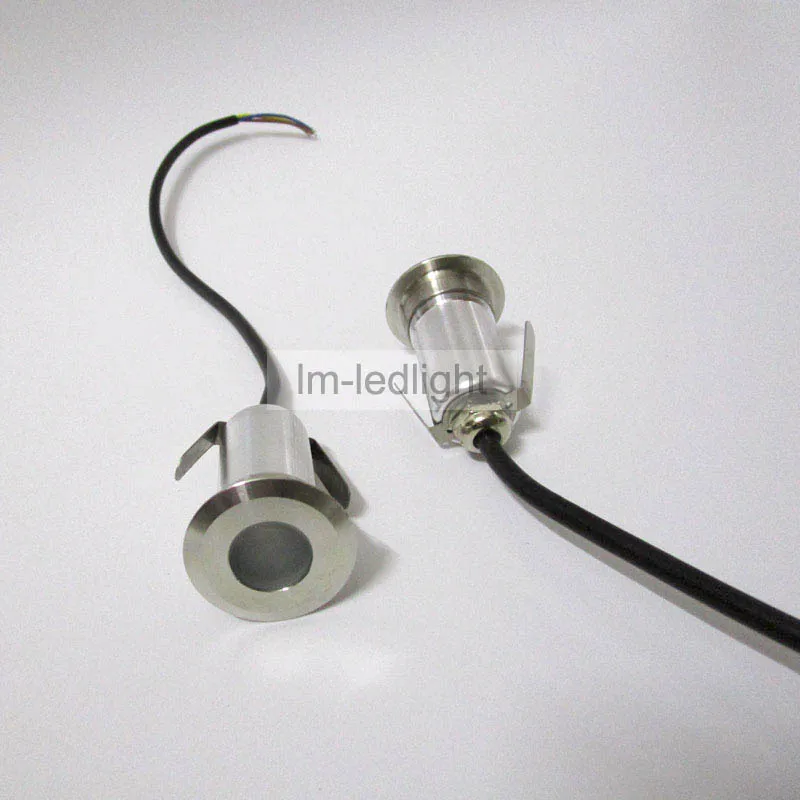 12V led шаг свет открытый dia42mm Bridgelux 45mil LED подземный белый синий розовый Пол точечное