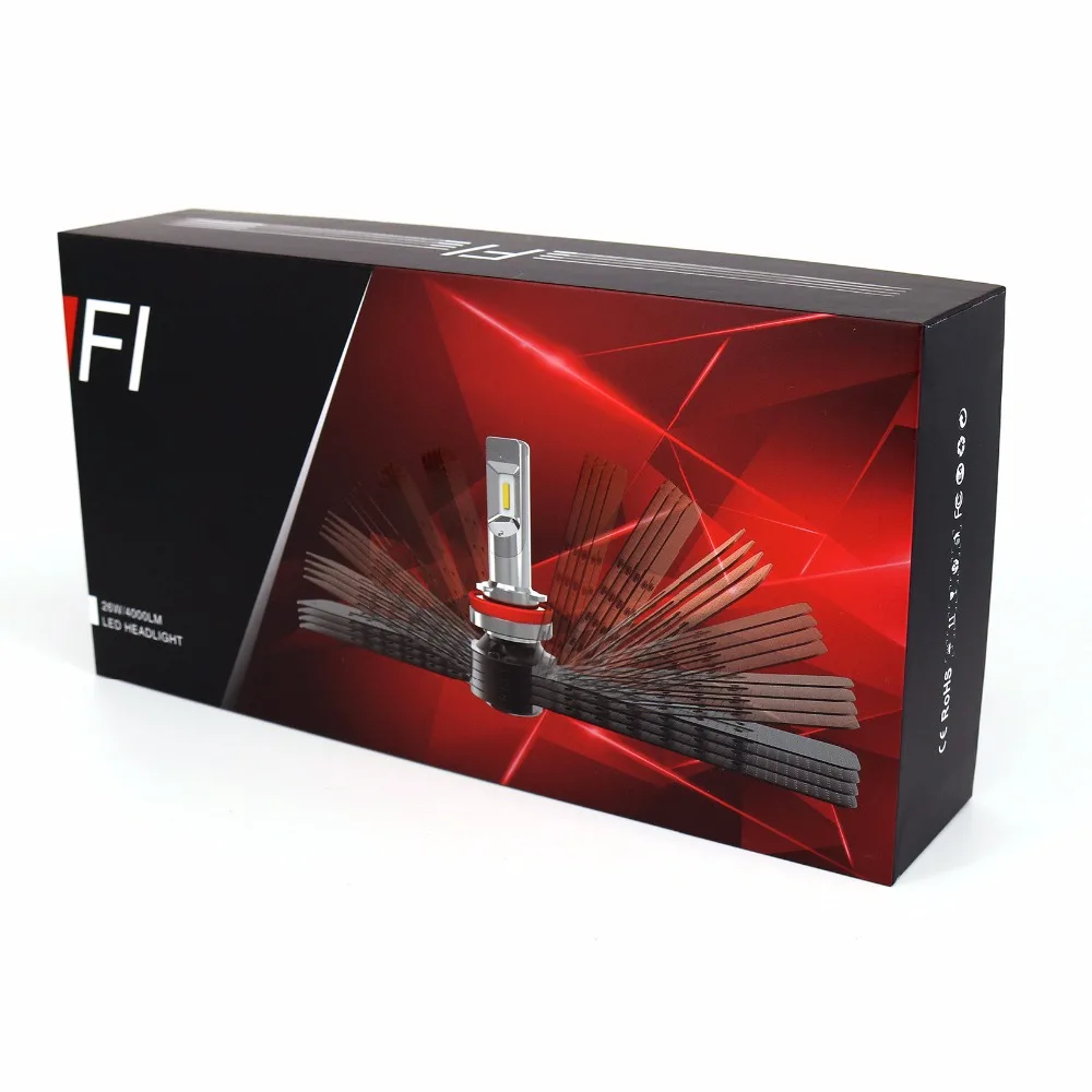 Светодиодные лампы h4 Автомобильные фары H1 H7 H3 H8/H9/H11 9005 9006 9007 880 cree Чипсы авто