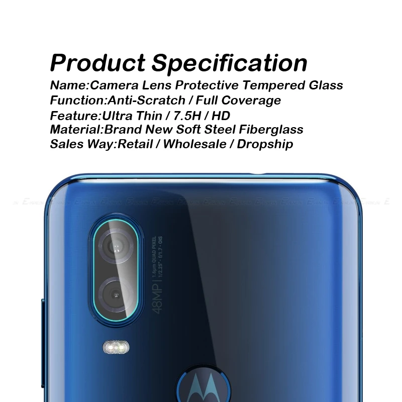 Прозрачная защитная пленка из закаленного стекла для Motorola Moto P50 P30 Play X4 E4 One vision M