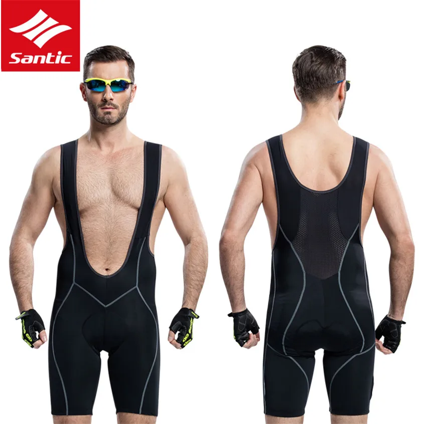 SANTIC летние мужские велосипедные шорты Pro Coolmax с дышащей подкладкой MTB для мужчин