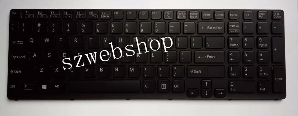 Новый для SONY Vaio SVE171 SVE17 SVE171A11M SVE17A1M6E/W с подсветкой английская клавиатура ноутбука