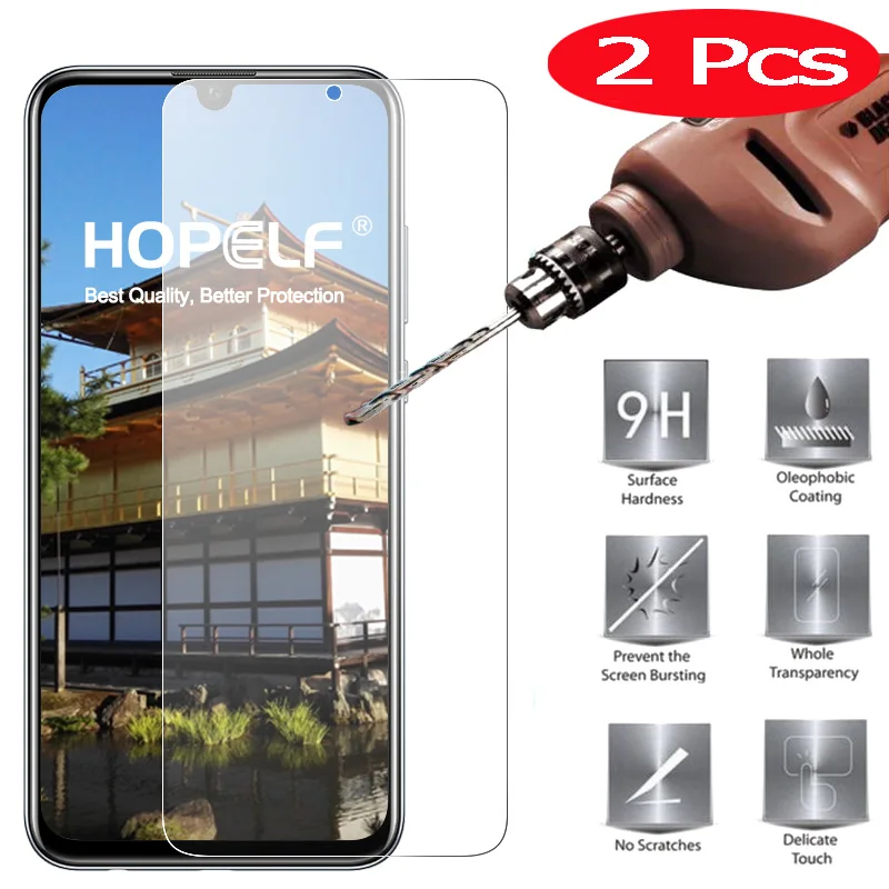 2 шт закаленное стекло для huawei P Smart glass on для P Smart Защитное стекло для телефона для huawei P Smart Z защита экрана