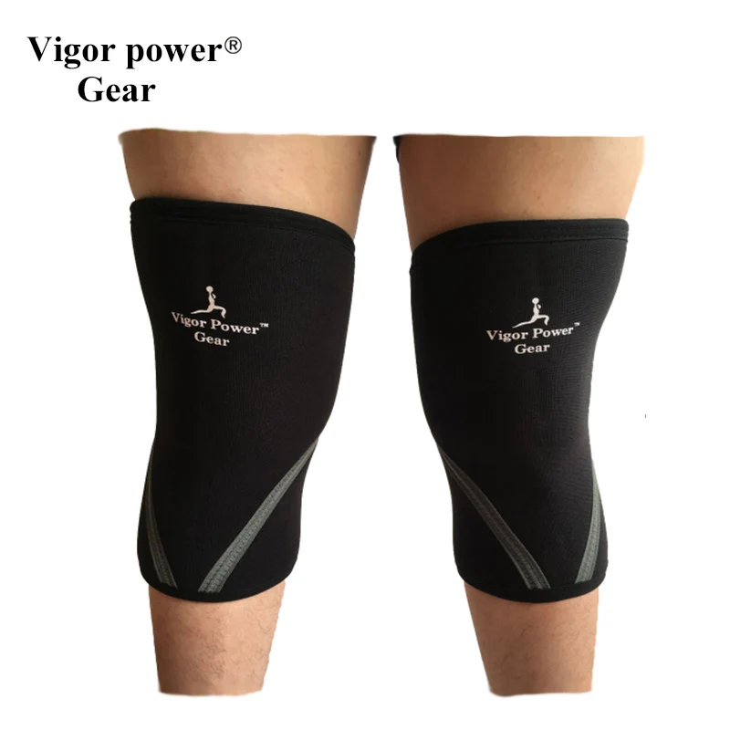 

VPG-WL1406 Free shipping Vigor Power Gear weight lifting knee sleeves for powerlifting, fitness sports for women and men