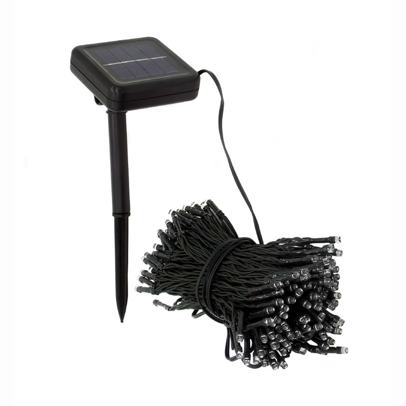 Высококачественная Рождественская гирлянда на солнечной батарее 22 м 200