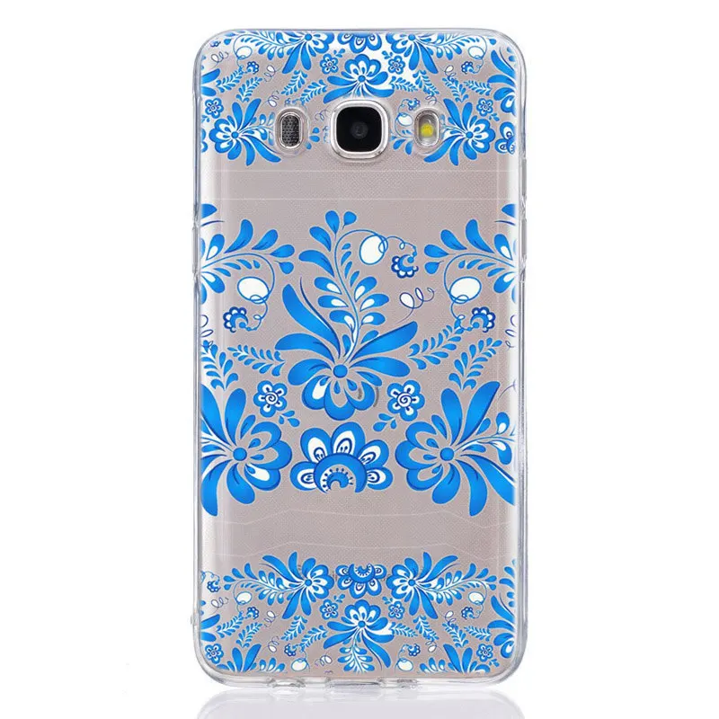 Чехол для телефона Samsung Galaxy J1 J3 J5 J7 J2 prime J120 J320 J330 J530F с красной бабочкой на белых