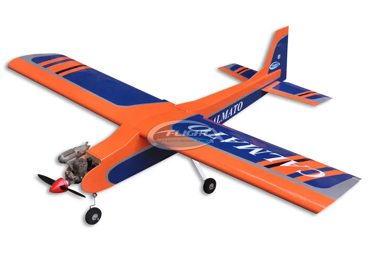 Zyhobby 61 дюйм 1550 мм тренировочный самолет Calmato Спорт 40 Электрический/Nitro двигателя RC
