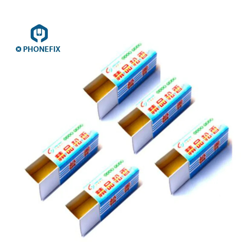 PHONEFIX картонная канифоль для пайки Железный мягкий припой сварочные флюсы для ремонта мобильных телефонов