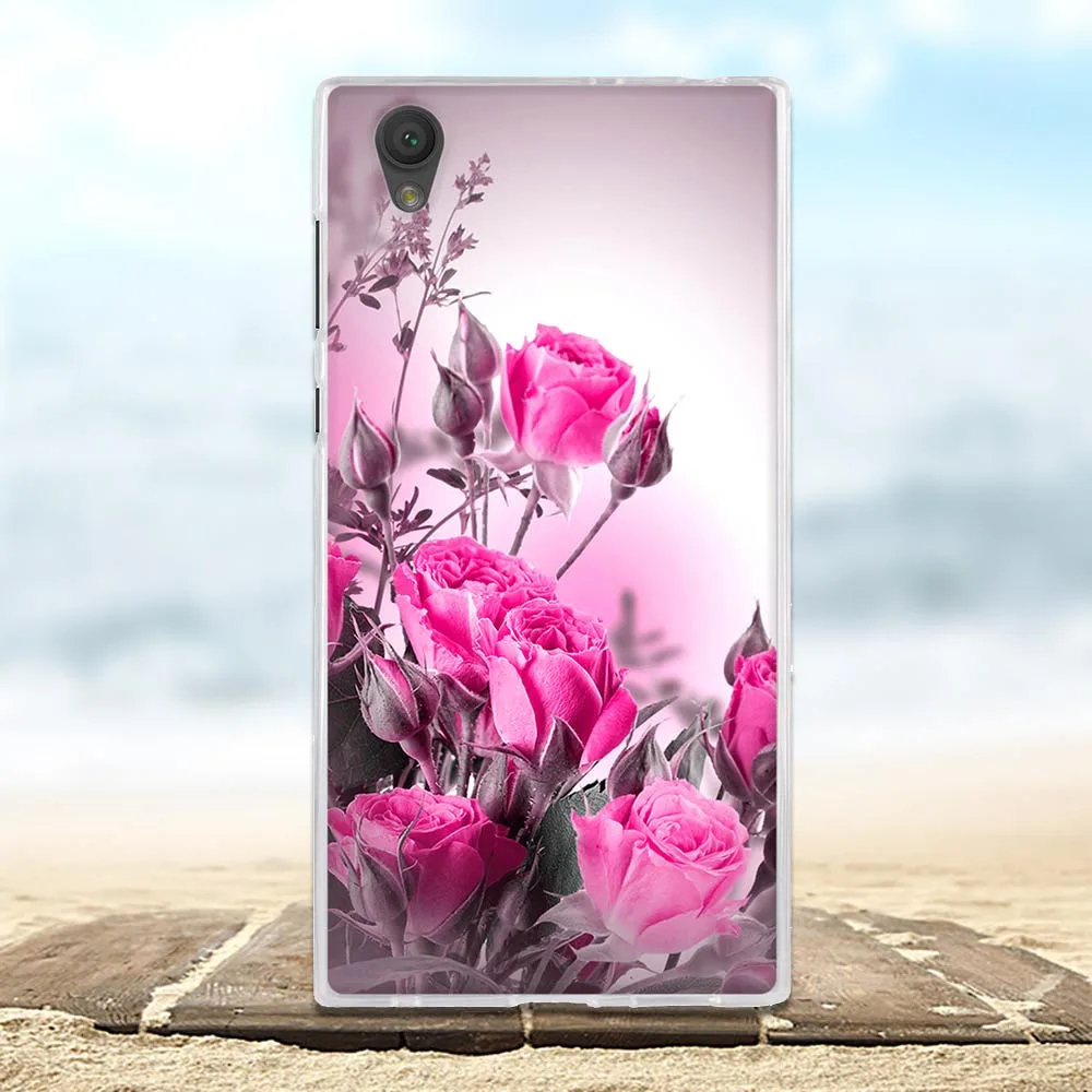 Чехол для Sony Xperia L1 G3311 G3312 G3313 мягкий силиконовый чехол из ТПУ чехлы L 1 телефонов 3D