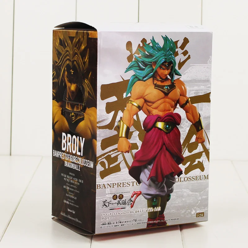 21 см Dragon Ball Z Broli фигурка игрушка Супер Saiyan Broly Аниме Драконий жемчуг зет Tenkaichi Budokai модель кукла для детей подарок