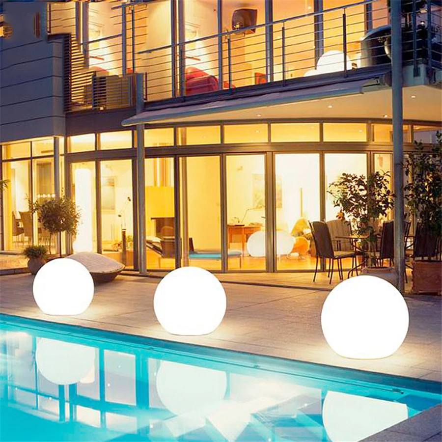 Водонепроницаемый светодиодный RGB-светильник BEIAIDI IP68 плавающий шар с подсветкой