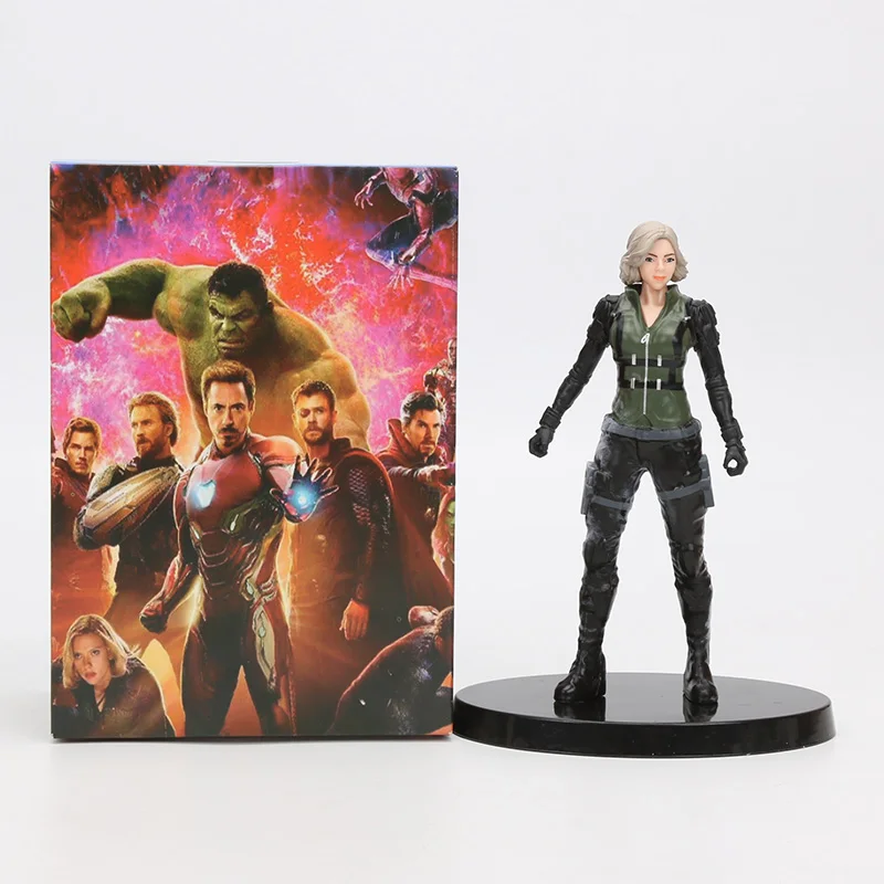 17-20 см Marvel игрушки Мстители 3 Бесконечная война фигурка капитан Халк Железный человек Тор Доктор Стрэндж чудо женщина Коллекционная модель куклы - Цвет: wonder woman box