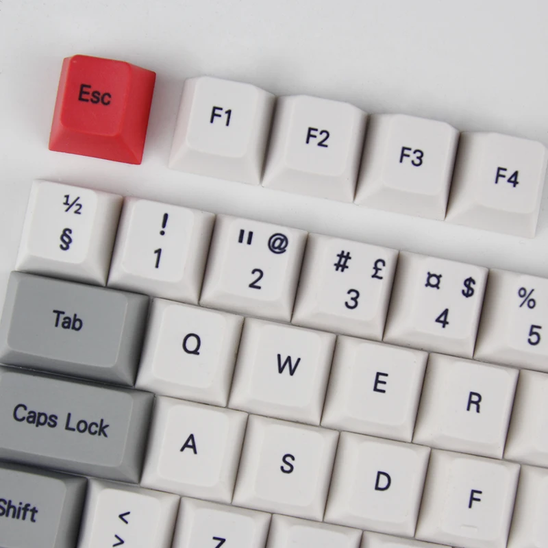 Kbdfans Скандинавская раскладка pbt брелки iso Вишневый профиль MAC клавиши игровая механическая клавиатура краситель-подложенный keycap Сублимация keycap