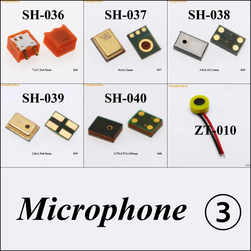 (3) 50 моделей ремонтная плата микрофон Микрофон для Xiaomi HTC Nokia 5250 Samsung J5 Круглый с 2