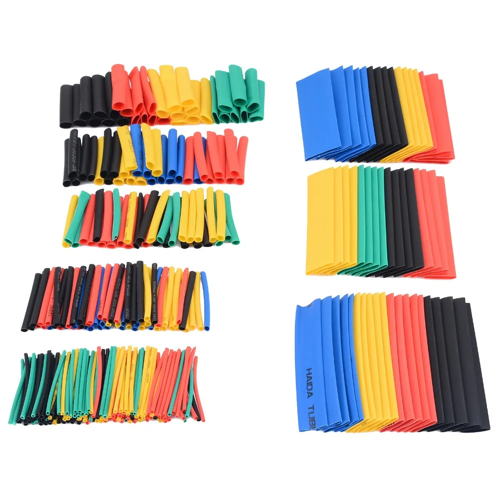 328 шт. термоусадочные полиолефиновые трубки длина 40/80 мм|cable wrap|cable sleevewire sleeve |