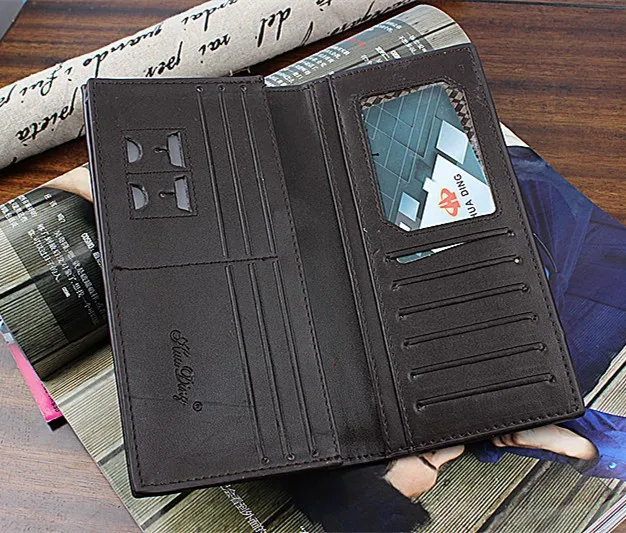 men's special design wallet tiger pattern retro multi-card slot big capacity purse free shipping RL | Багаж и сумки