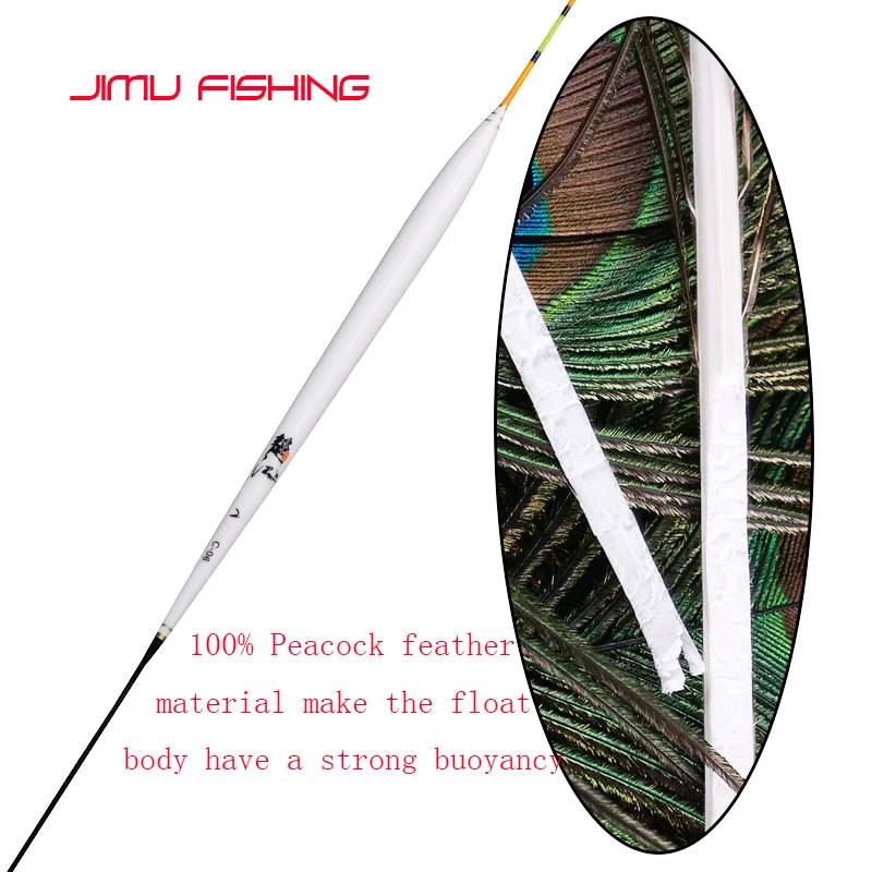 Рыболовные Поплавки высокого качества с перьями павлина плавучий поплавок для