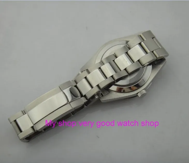 Мужские механические часы с сапфировым стеклом 41 мм|wristwatch mens|wristwatch mechanismwristwatch mens