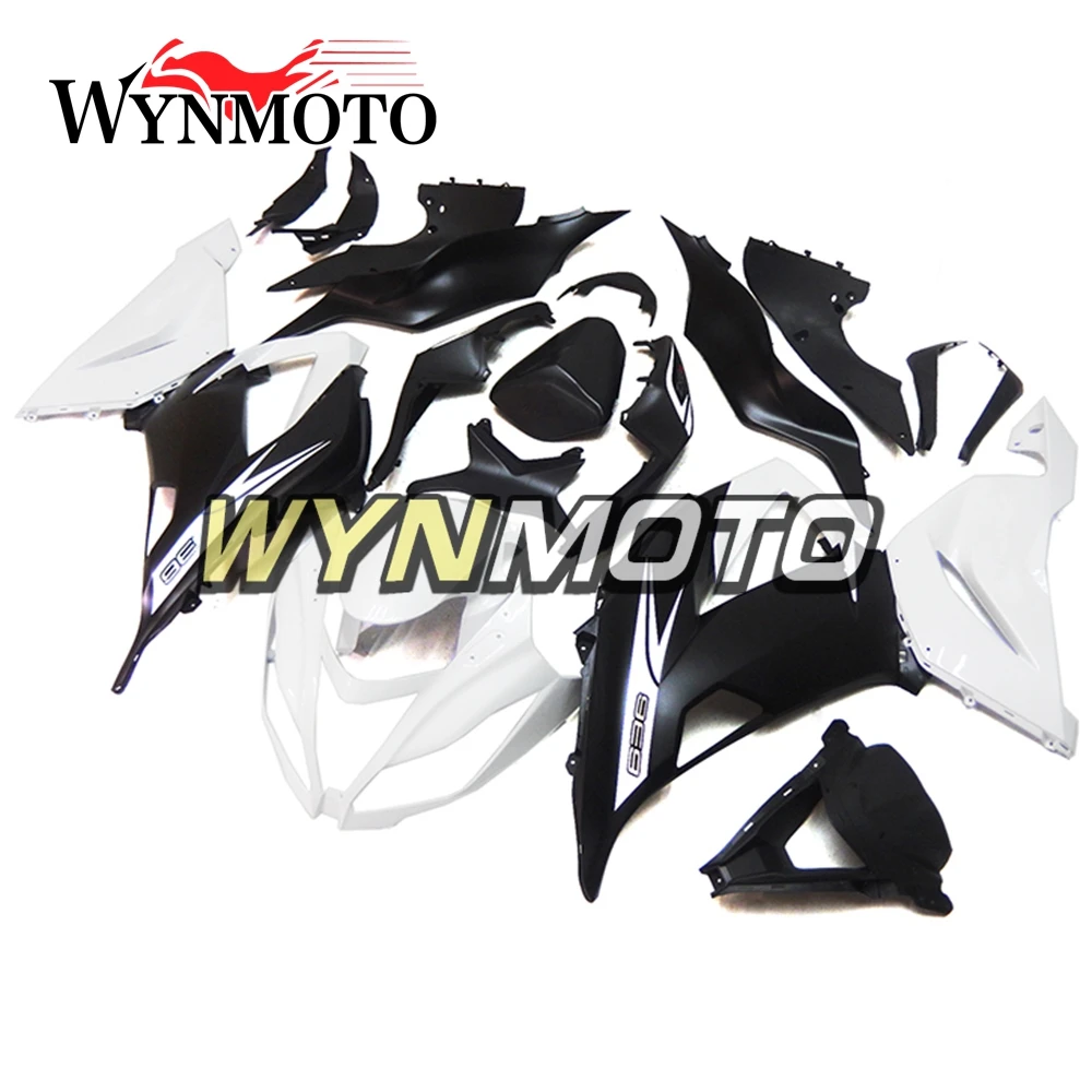 

Полный обтекатель для Kawasaki ZX-6R 2013-2016 ZX6R 13 14 15 16 лет инъекция ABS пластмассовая рамка для мотоцикла матовый черный белый