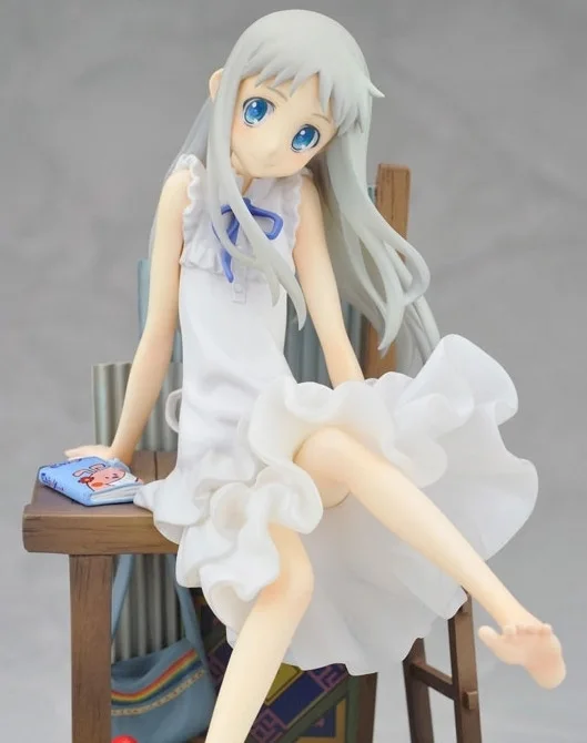 J.G Chen Аниме Anohana Honma Meiko Menma ПВХ фигурка Коллекционная модель игрушки 21 см