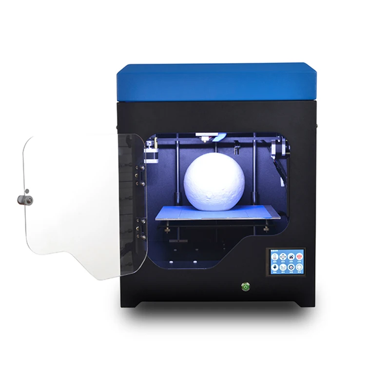 3D принтер FDM с двумя форсунками устройство для печати на рабочем столе пла абс