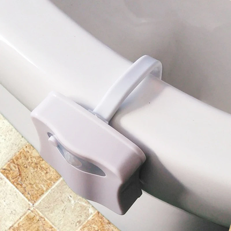 Variopinta Luce di Notte LED del Sensore Movimento Toilette Hanging Light Automatico Ciotola con Impos | Лампы и освещение