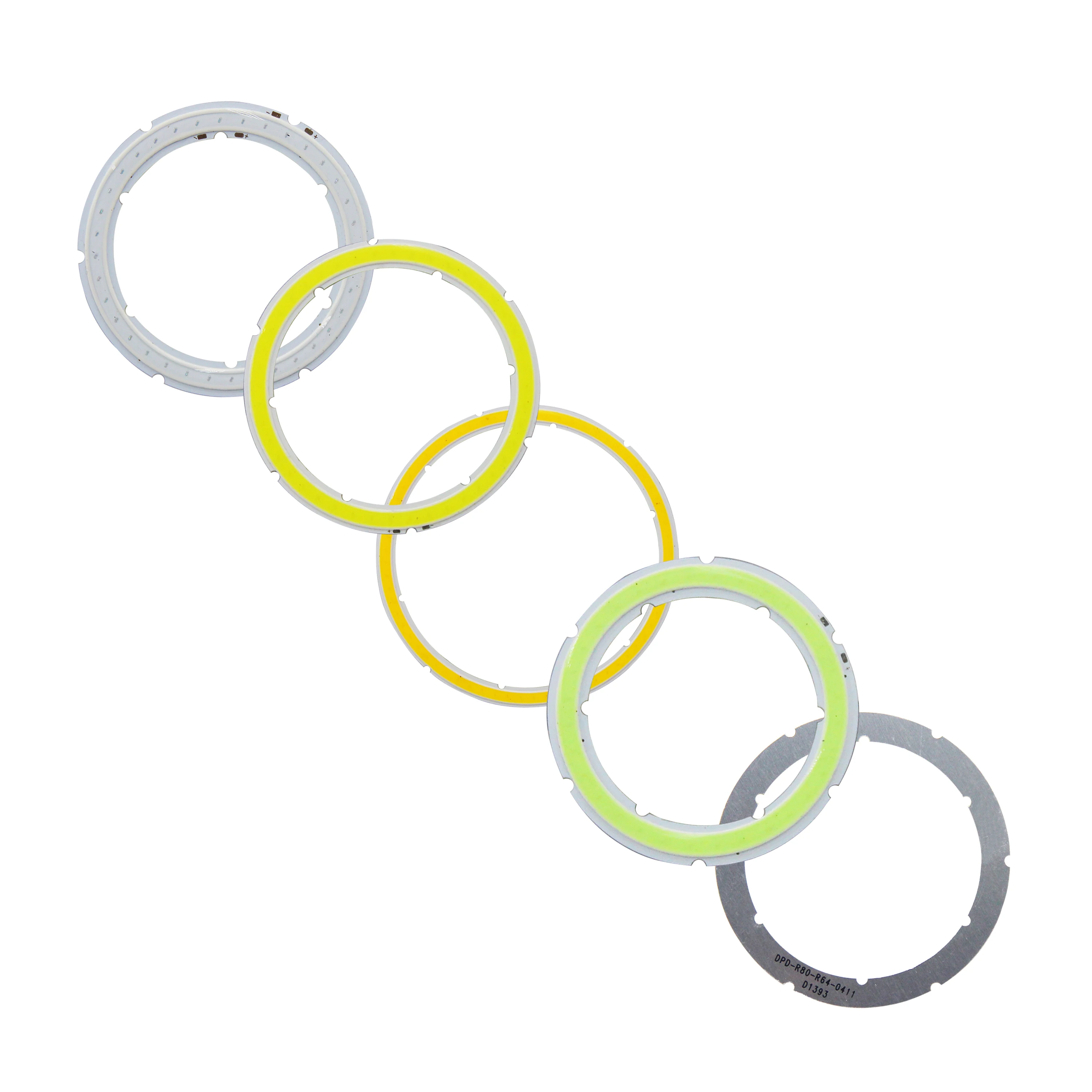 12V DC annular cob led light source ring shape 10W 15w angle eye 30mm 120mm Warm cold white Ice blue cob chip for DIY lamp