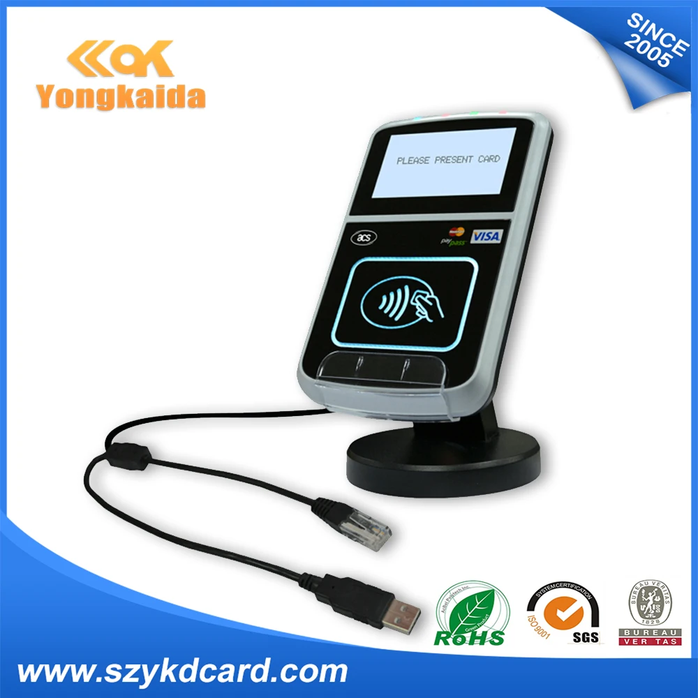 Бесконтактный rfid считыватель YongKaiDa 13 56 МГц записывающее устройство ACR123U большой