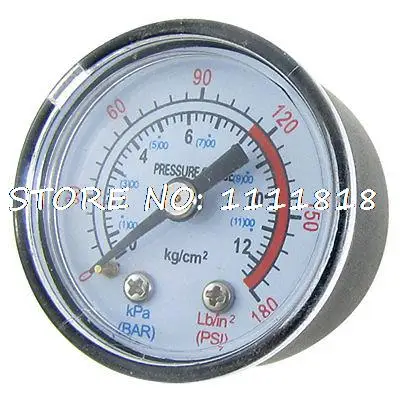 Манометр с циферблатом 0-180 PSI 0-12 кг/см2 | Инструменты