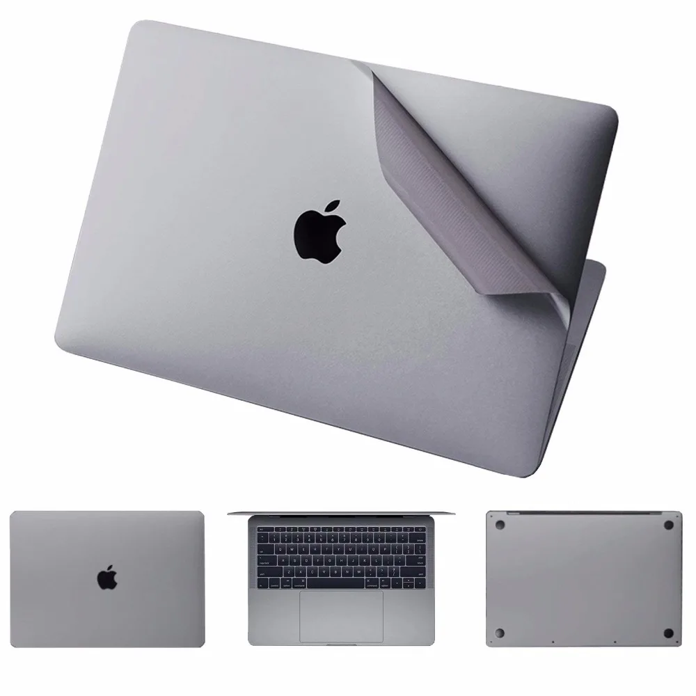 

Laptop body protect guard wrist cover For New MacBook Touch bar 13 15 model:A1706/A1708/A1707 Laptop protective film-Space gray