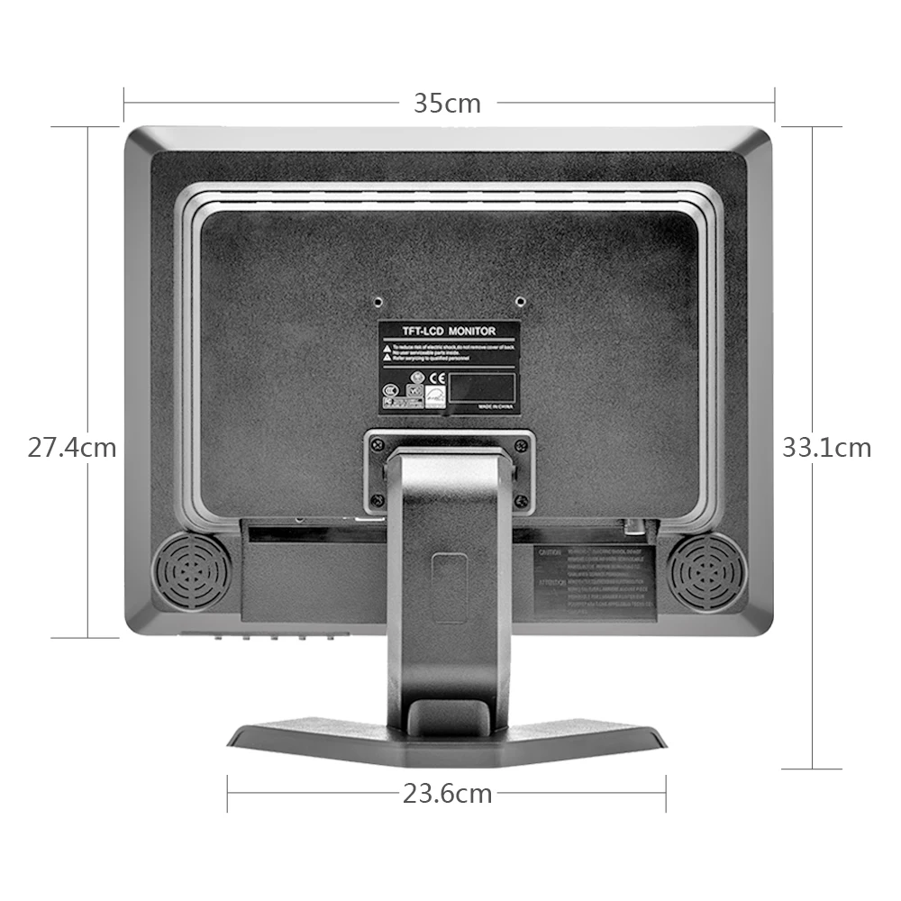 AMPrime 15 &quotips ЖК монитор с высоким разрешением мини Телевизор и Компьютерный