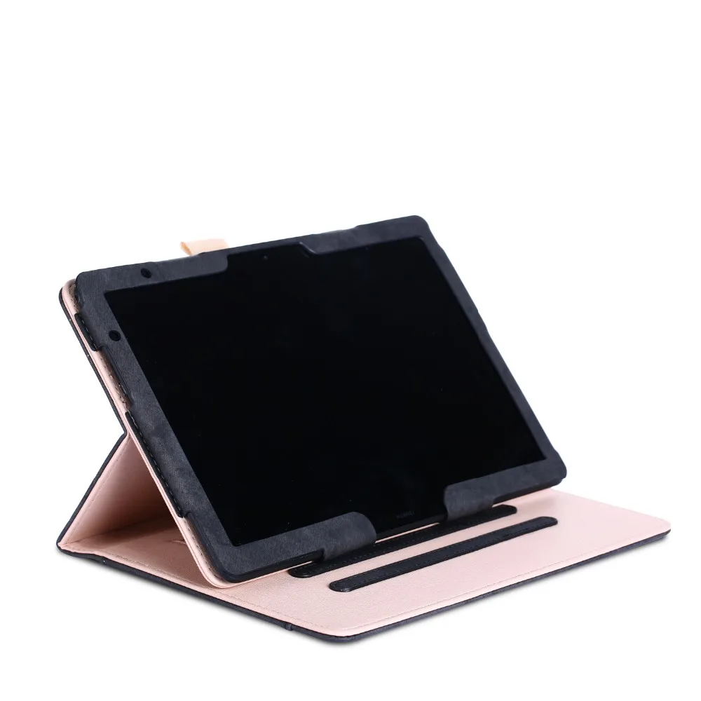 Универсальный чехол рамка для huawei MediaPad M5 lite 10 BAH2 W19 Флип кожаный T5 AGS2 W09 держатель