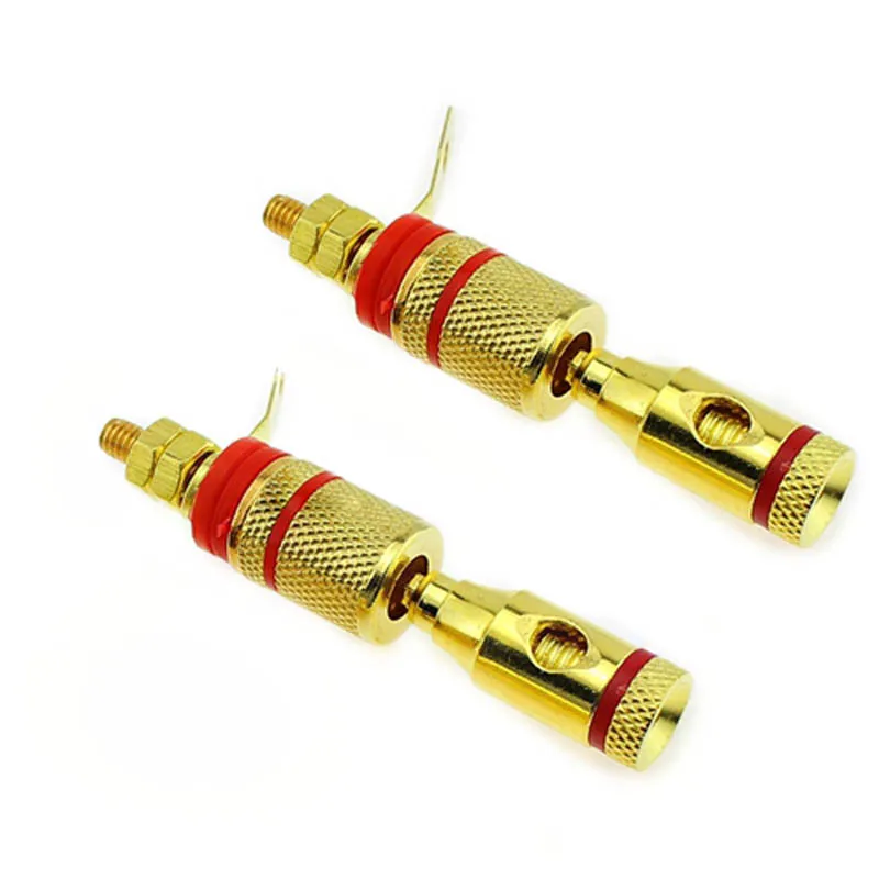 30 шт. аудио динамик разъем банан стерео терминал адаптер позолоченный| |