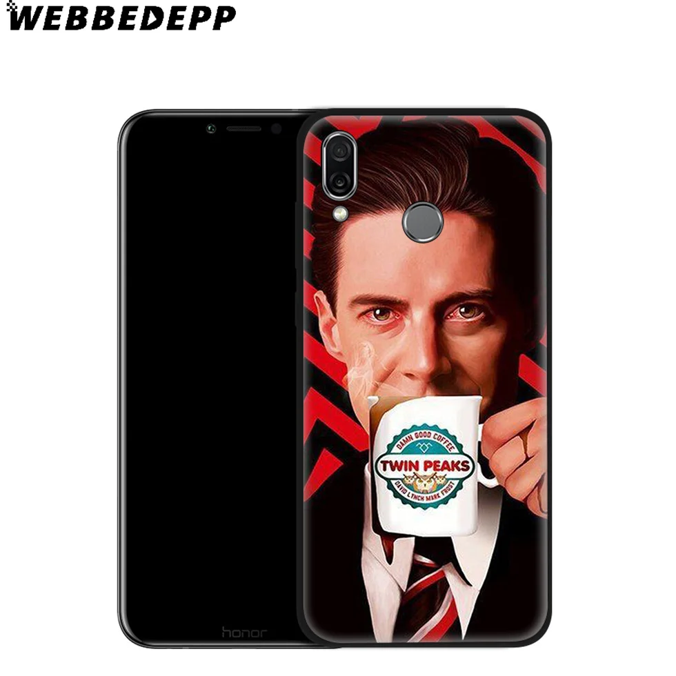 Мягкий чехол WEBBEDEPP Twin Peaks Tv для Huawei P8 P9 P10 P20 P30 Lite Pro P Smart Z Plus 2019 Y6 Prime 2018 2017 Mini |
